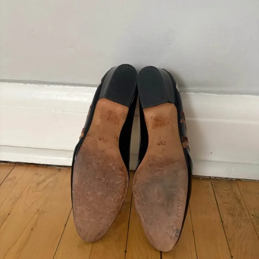 SOLD // Vintage Zalo Dog Kitten Block Heels - Picture 9 of 9